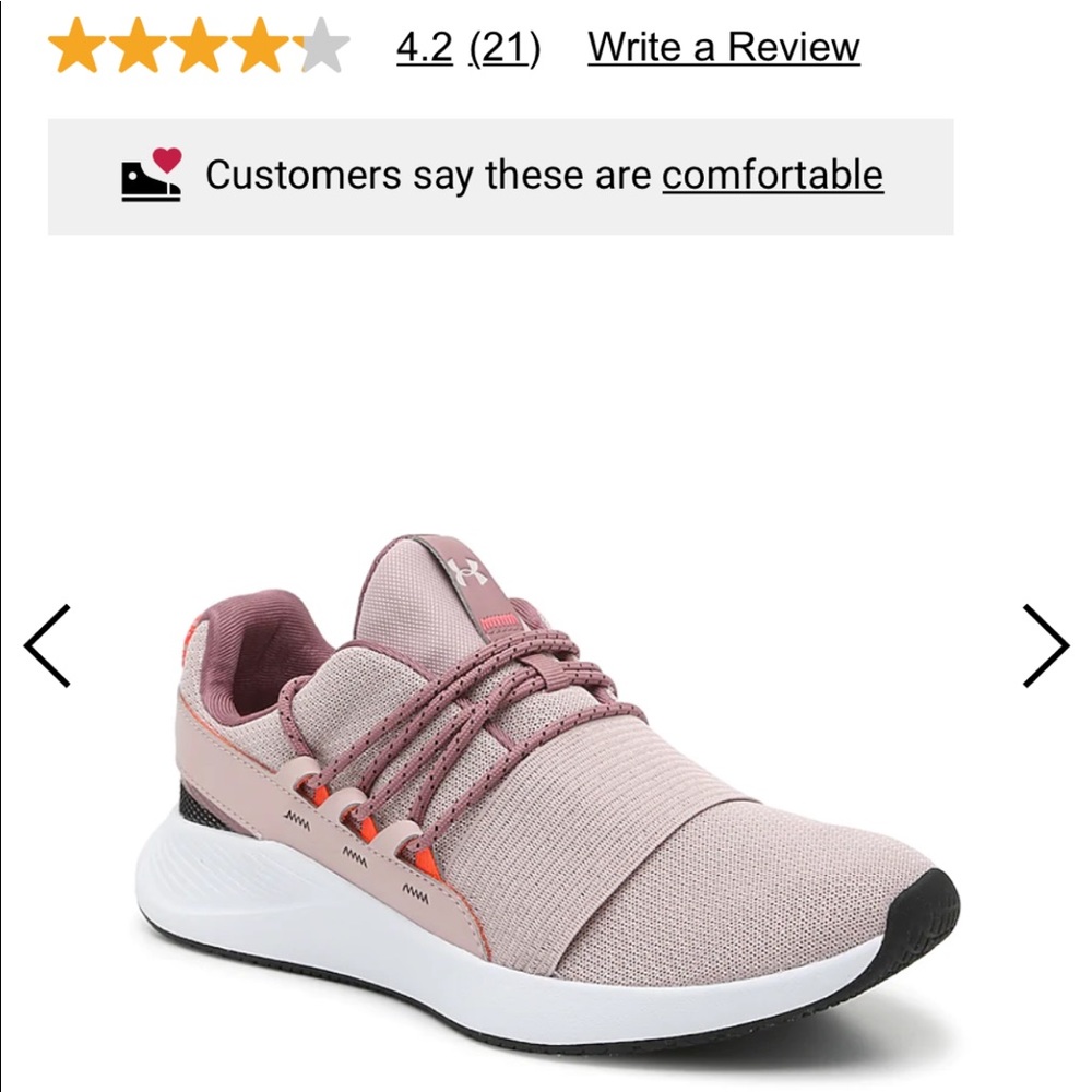 Under Armour Women’s Running Shoes. 8.5